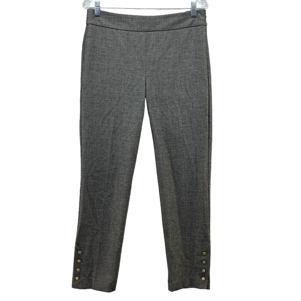 Talbots Chatham Ankle Pants Womens 6 Ankle Buttons Career Business 2021 Preppy